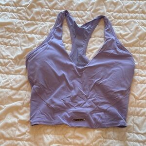 Gymshark x Whitney Simmons Lavender and Forest Green Sports Bra